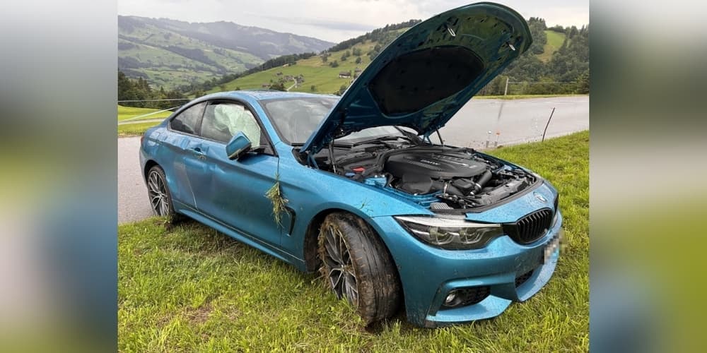Krummenau: Selbstunfall mit Auto